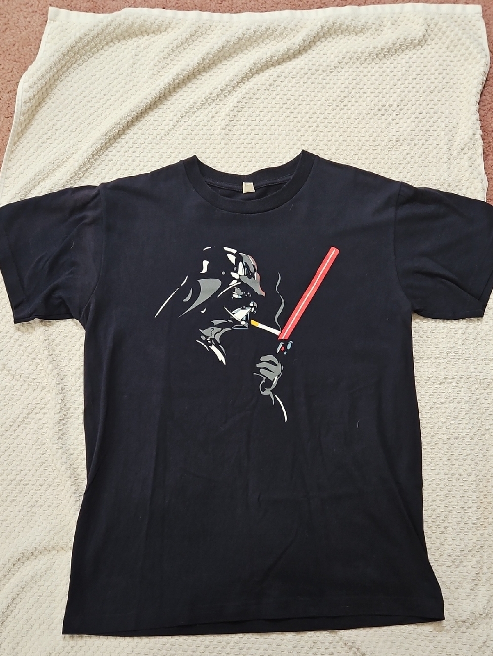 Smoking Darth Vader Graphic Tee